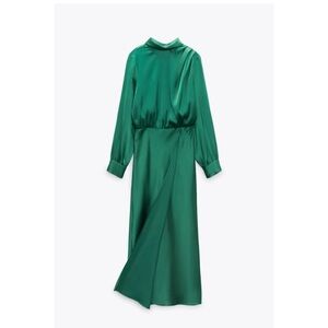 Zara Satin effect dress